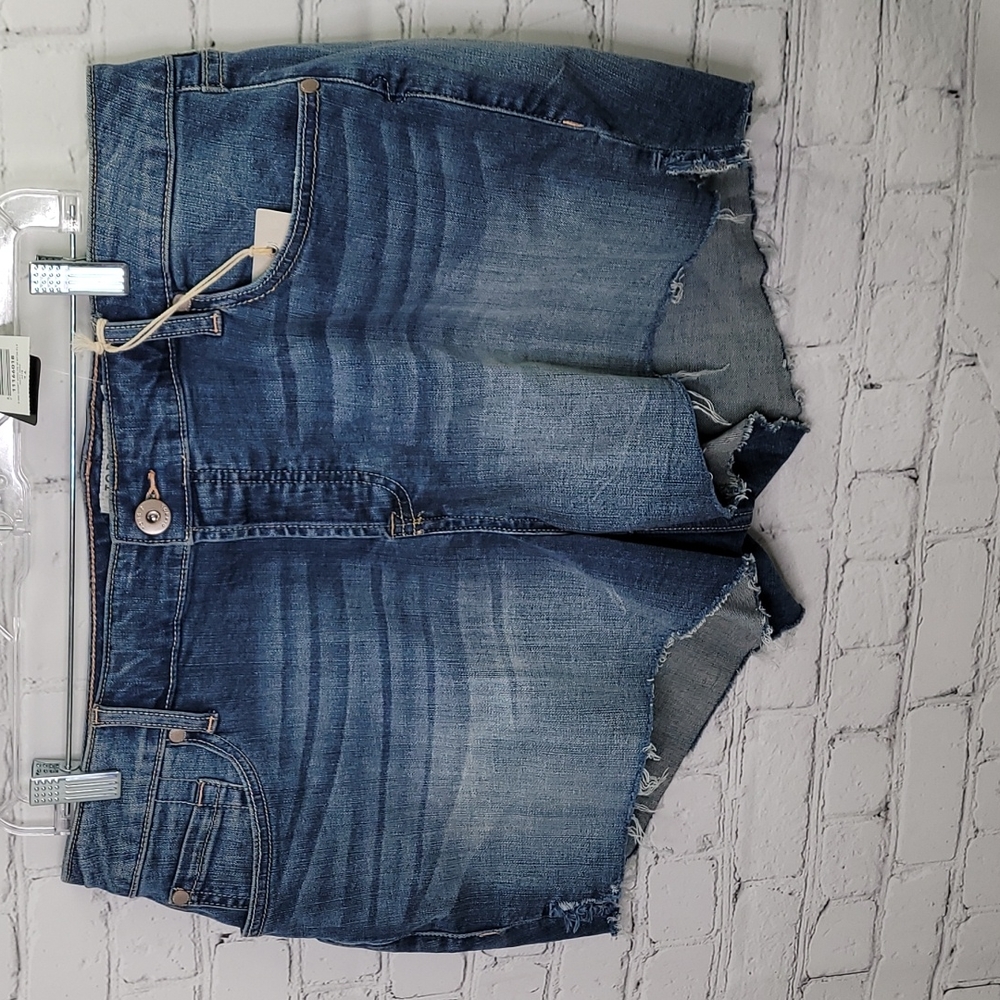NWT torrid button fly 3.5" raw hem shorts